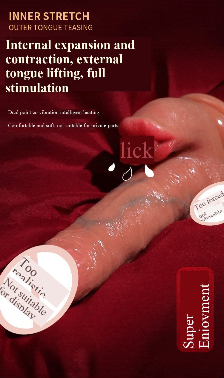 Miji Liquid Silicone Electric Toy, Wireless Telescopic Swinging & Heating Adult Intimate Toy