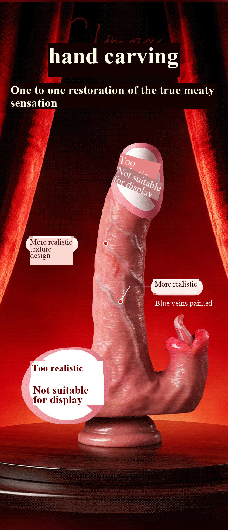 Miji Liquid Silicone Electric Toy, Wireless Telescopic Swinging & Heating Adult Intimate Toy
